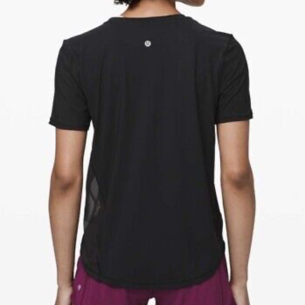 Black Womens Lululemon Active Shirt NWOT
